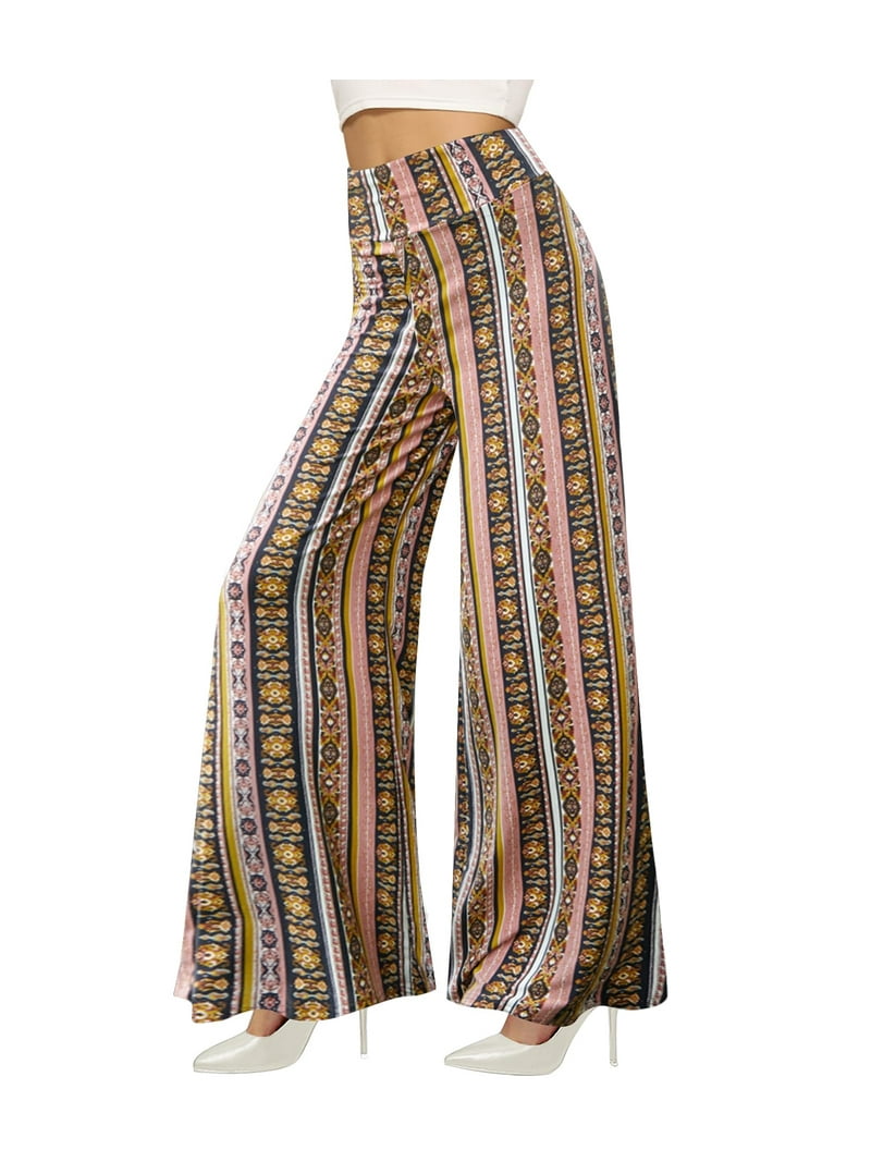 Stretchy High-Waisted Wide Leg Yoga Pants for Women – Palazzo
