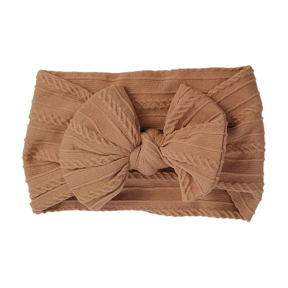 Stretchy Nylon Baby Headbands - with Bows, for /Toddler Girls, Soft/Adjustable