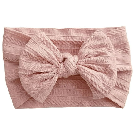 Stretchy Nylon Baby Headbands - with Bows, for /Toddler Girls, Soft/Adjustable