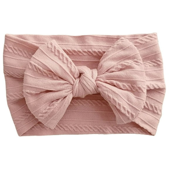 Stretchy Nylon Baby Headbands - with Bows, for /Toddler Girls, Soft/Adjustable