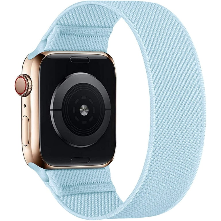 Stretchy Nylon Solo Loop Bands Compatible With Apple Watch 38Mm 40Mm 41Mm 42Mm 44Mm 45Mm 49Mm Ultra 2 Iwatch Series 9 8 7 Se 6 5 4 3 2 1 Strap Sport