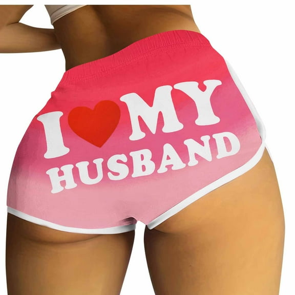 Stretchy Scrunch Booty Shorts for Women Gym Dance Sexy Hot Pants Briefs Butt Lifting Cute Sports Leggings Pink, XL