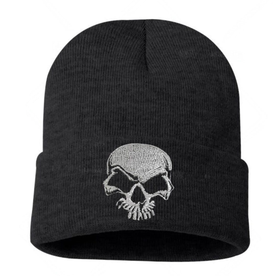 初販 HYDE着 同型同色 Roen SKULL KNIT CASQUETTE Stretchy-Soft-Unisex-Adult-