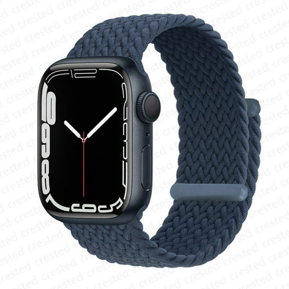 Stretchy Solo Loop Strap Compatible with Apple Watch Bands 45mm 38mm 40mm 42mm 44mm, Nylon Stretch Braided Sport Elastics Weave Women Men Wristband Compatible for iWatch SE Series 7 6 5 4 3 2 1