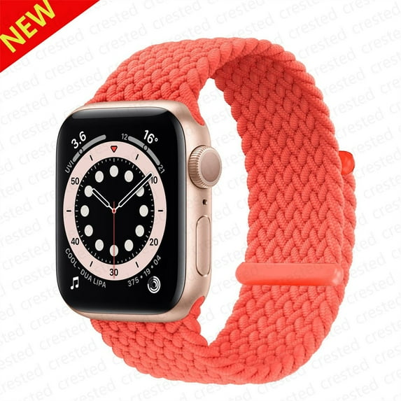 Stretchy Solo Loop Strap Compatible with Apple Watch Bands 45mm 38mm 40mm 42mm 44mm, Nylon Stretch Braided Sport Elastics Weave Women Men Wristband Compatible for iWatch SE Series 7 6 5 4 3 2 1