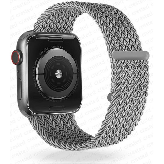 Stretchy Solo Loop Strap Compatible with Apple Watch Bands 45mm 38mm 40mm 42mm 44mm, Nylon Stretch Braided Sport Elastics Weave Women Men Wristband Compatible for iWatch SE Series 7 6 5 4 3 2 1