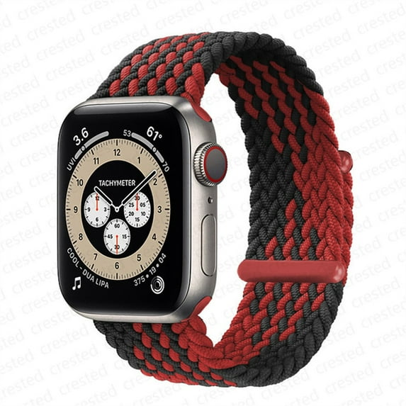 Stretchy Solo Loop Strap Compatible with Apple Watch Bands 45mm 38mm 40mm 42mm 44mm, Nylon Stretch Braided Sport Elastics Weave Women Men Wristband Compatible for iWatch SE Series 7 6 5 4 3 2 1