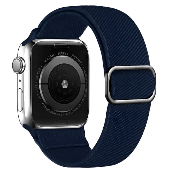 Stretchy Solo Loop Watch Band Compatible with iWatch Band 42mm up to 49mm Blue