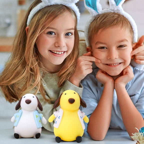Stretchy Squeeze Toys, Animal Squeeze Cartoon Dog Figurine, Mochi Squeeze Soft Squeezy Tpr Toys, Stress Toys Relaxation Relief Relaxation Toys,Basket Stuffer for Student,-1pc