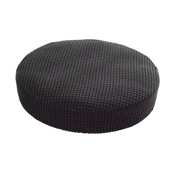 Stretchy Stool Cover, Dia 11-15" Dustproof Polyester Fiber Slipcovers Cushion for Barstool Hotel Use