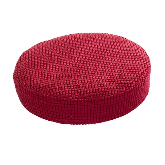 Stretchy Stool Cover, Dia 11-15" Dustproof Polyester Fiber Slipcovers Cushion for Barstool Hotel Use