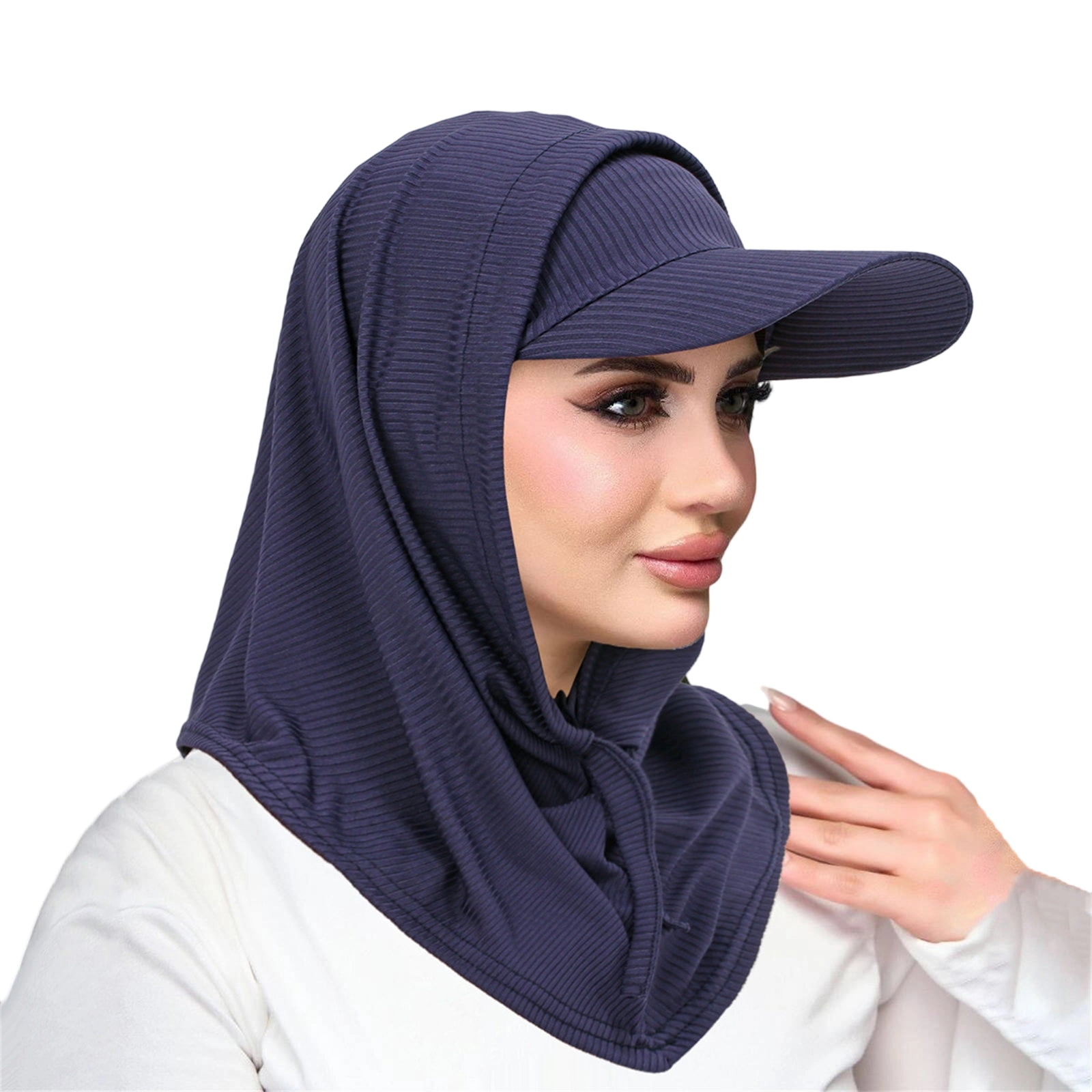 Neck Protector Cap Stretchy Sun Protective Hooded Neck Cover And Cap Combo For Men Women ...