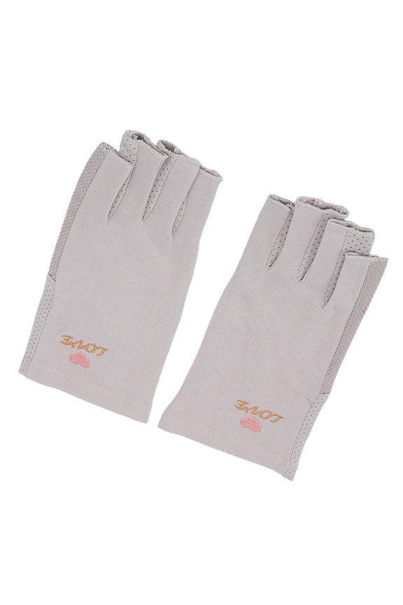 Stretchy UV Manicure Gloves, Protect Skin During Gel Drying, Comfortable Breathable Cotton