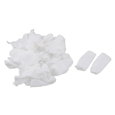 Stretchy Working Tool Fingertip Finger Cots White 45pcs