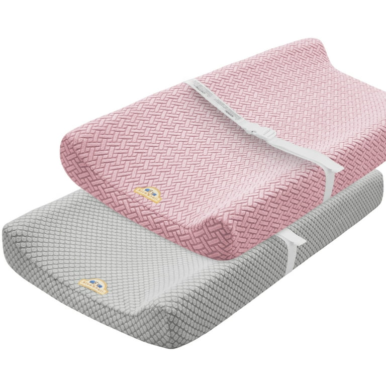 Diaper Changing Table Pink Change Mat Cover Baby Changing Table