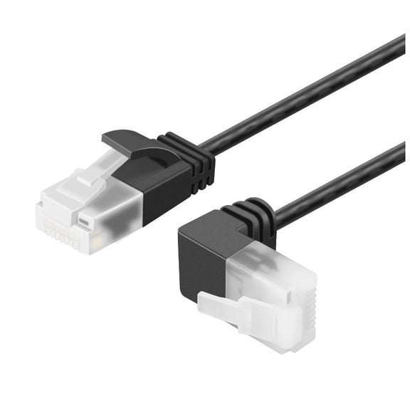 Strhowill 2PCS Ultra Slim RJ45 Cat6 Ethernet Patch Cable 16.4ft,Flexible LAN Ethernet Cable,Suitable for connecting gigabit wired networks to desktop computers/routers/laptops/switches/TV boxes,etc.