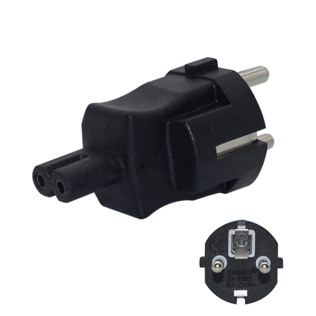 Strhowill German standard plug to IEC320 C7 AC power converter，European ...