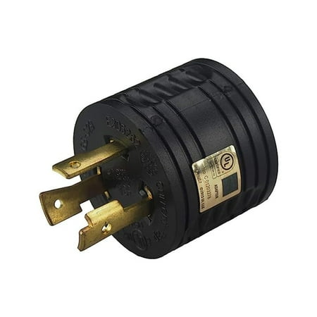 Strhowill L5-30P to TT-30R RV Adapter,30 AMP 3-Prong Generator Adapter Converter,Nema L5-30P Male to TT-30R Female 30A/ 30A Generator Adapter,UL certification,for Generator to RV Trailer Camper