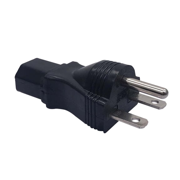 Strhowill NEMA 6-15P to IEC320 C13 AC Power adapter,American standard male 3-pin plug to C13 3 holes Power adapter plug6-15p to C13 Laptop power adapter converter