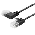 thumbnail image 1 of Strhowill Ultra Slim RJ45 Cat6 Ethernet Patch Cable 0.82ft,Flexible LAN Ethernet Cable,Suitable for connecting gigabit wired networks to desktop computers/routers/laptops/switches/TV boxes,etc., 1 of 7