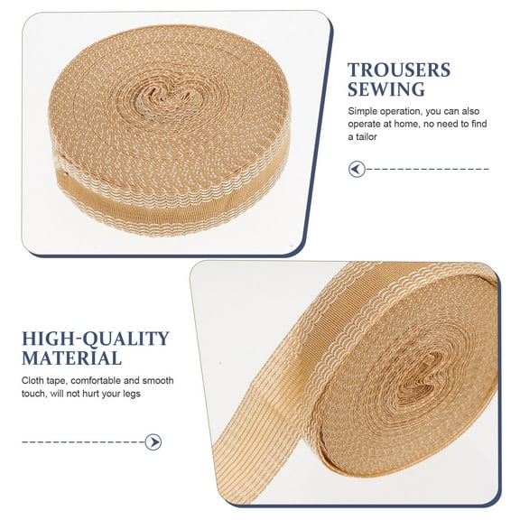 Stri 1 Roll of Iron-on Hemming Edges Tape Clothing Tape DIY Clothing Accessories