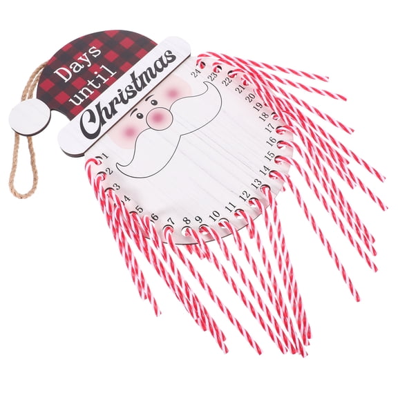 SASABAXI Wall Countdown Calendars Plastic Christmas Party 1 Set 11.6x8.7in