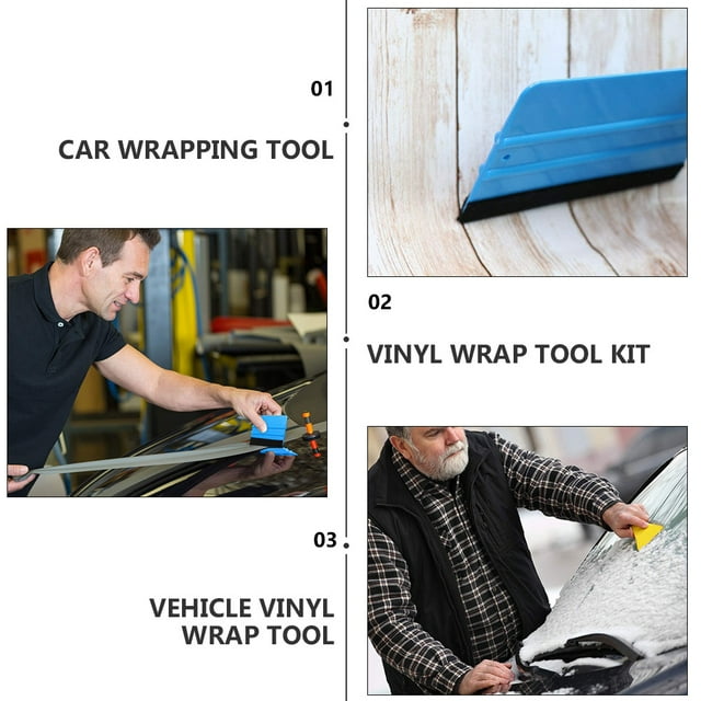 Stri 1 Set Vehicle Vinyl Wrap Window Tint Film Tool Kit Car Wrapping