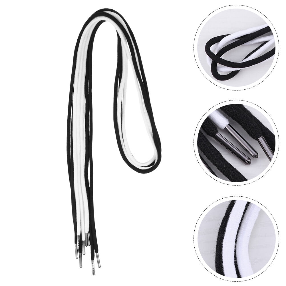 Stri 12Pcs Cotton Rope Drawstring Cords with Metal Heads Replacement ...
