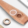 thumbnail image 1 of Stri 1Pc Wooden Kazoo Ukulele Guitar Partner Wood Musical Instruments (Khaki), 1 of 7