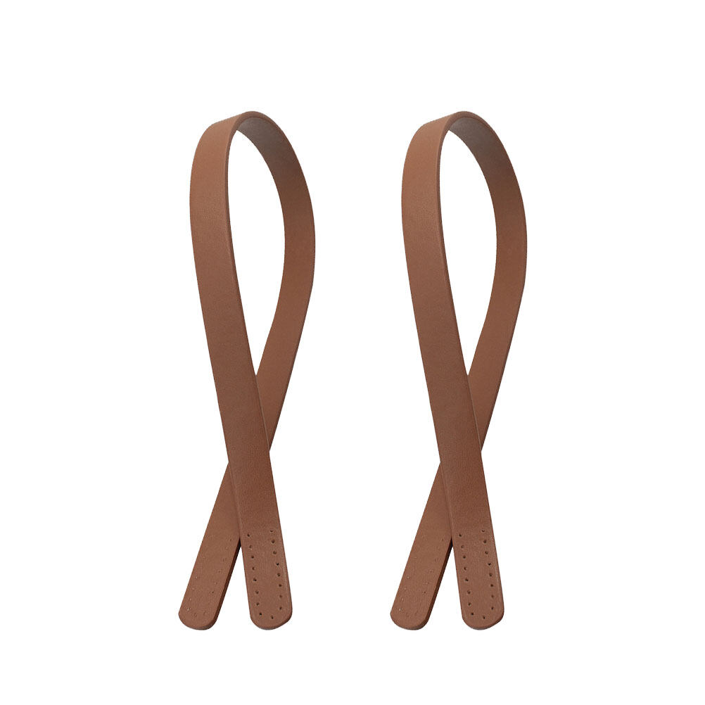 Stri 2 Pcs 60cm PU Leather Handbag Handles Durable Tote Bag Replacement