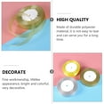 thumbnail image 1 of Stri 2 Rolls Decorative Gold Ribbon Shiny Gift Packing Ribbon Decorative Strap, 1 of 7