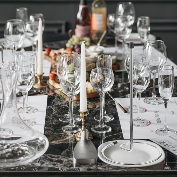 Stri 2pcs Wine Decanter Drying Rack Drink Glass Quick Dry Shelf Bottle Wine Carafe Drain Rack Holder Wine Carafe Invert Rack for Home Bar