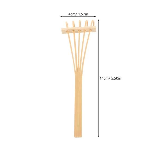 Stri 3 Pcs Mini Rakes Tool For Zen Garden Sand Bamboo Tabletop Meditation Feng Shui Decor For Home Office