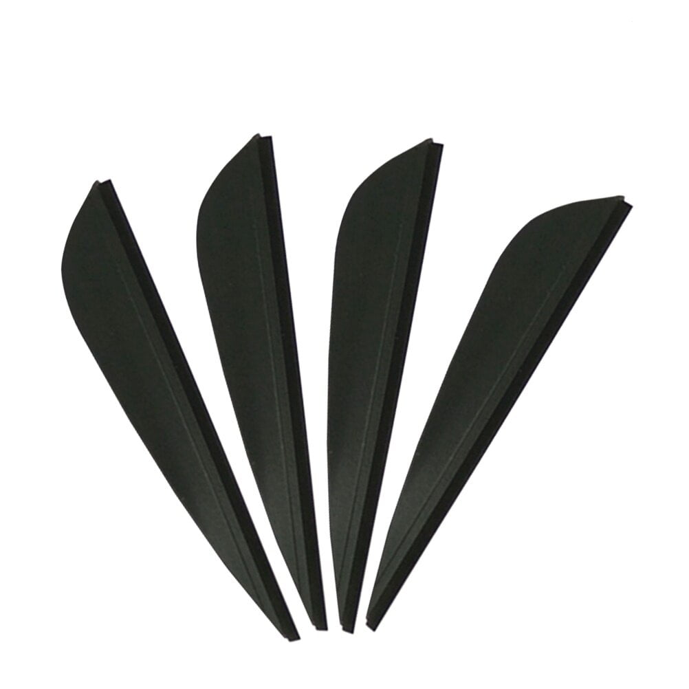 Stri 30pcs Archery Vane Universal Shield Feather Arrow Fletching Wing