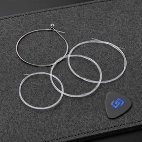 3-Piece Balalaika Strings Set Replacement Accessories for Balalaika Instrument, and Strings