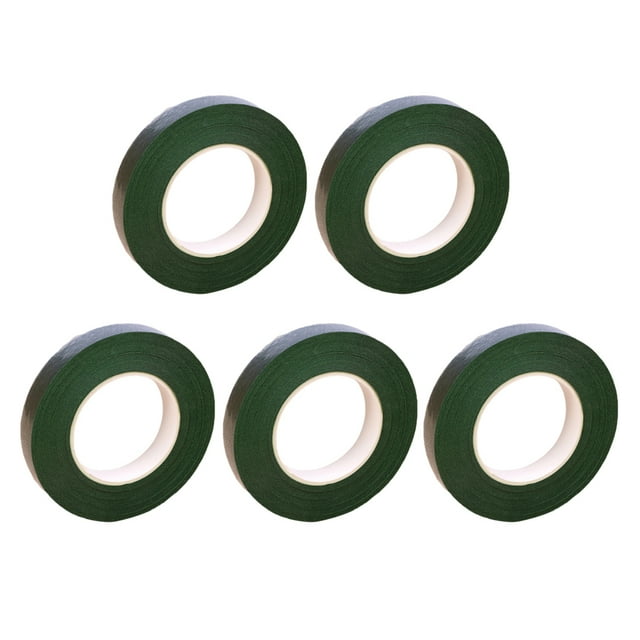 Stri 5 Rolls Gardening Green Adhesive Tape Multipurpose Selfadhesive