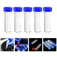Stri 50pcs 50ml Centrifuge Tubes with Screw Scientific Experiment Test