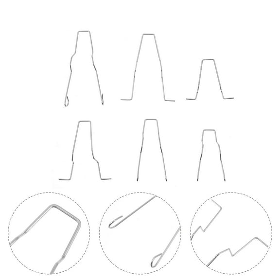 SASABAXI Bulb Retaining Spring Clip for Car Owners 6Pcs 3.1X1.5in