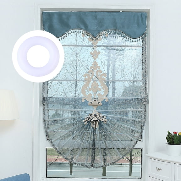 OUNONA White Plastic Curtain Rings for Home Use Smooth Slide and Low Noise 800pcs