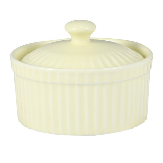 SASABAXI Baking Bowl Ceramic 1Pack 3.3x3.3x2.4in