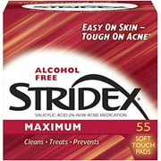Stri-Dex Daily Care Maximum Pads 55 Each