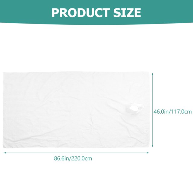 Stri Face Hole Cover Spa Massage Breathing Sheet SPA Bed Massage