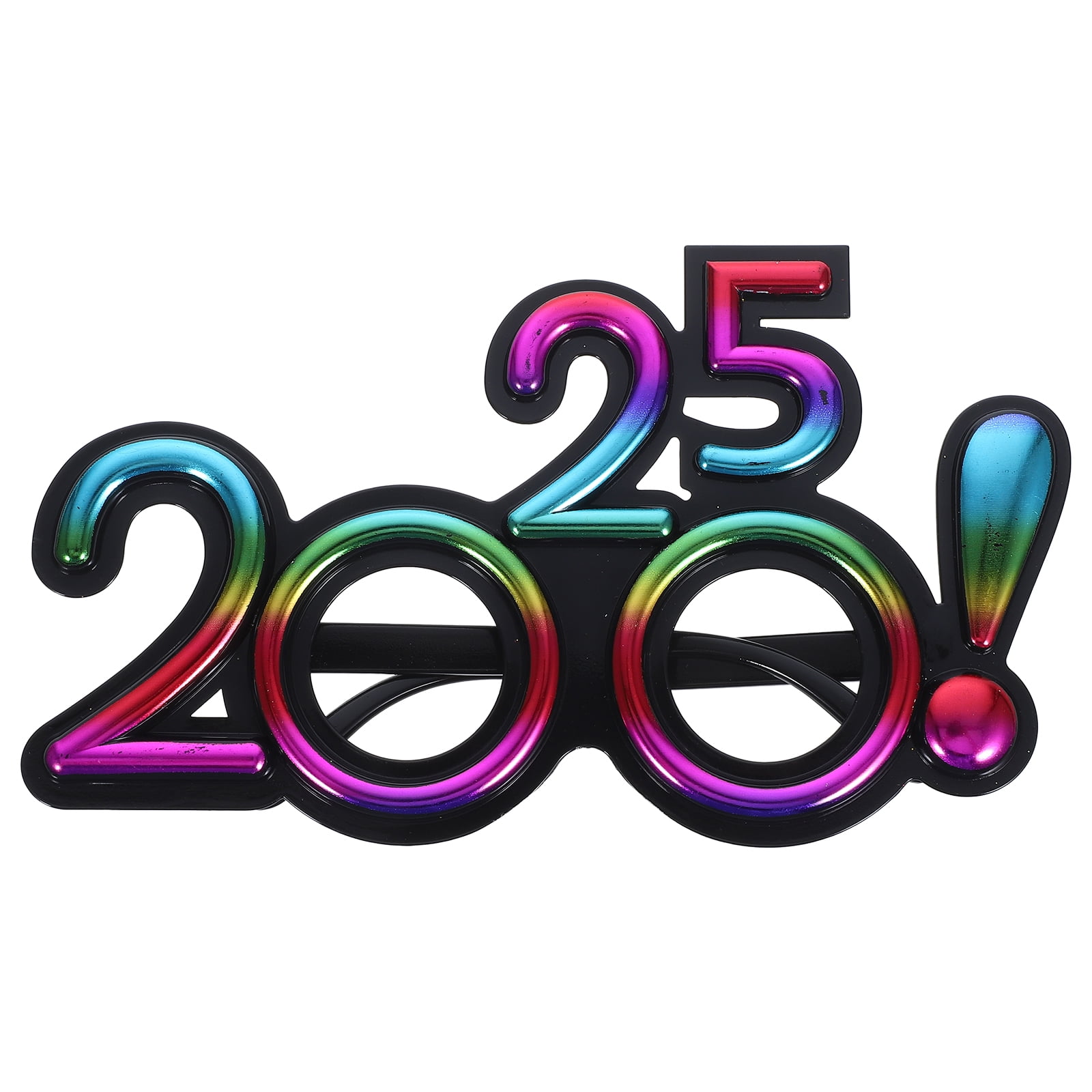 Stri Funny 2025 Sunglasses Novelty Sunglasses for New Years Eve 2025 Party Supplies