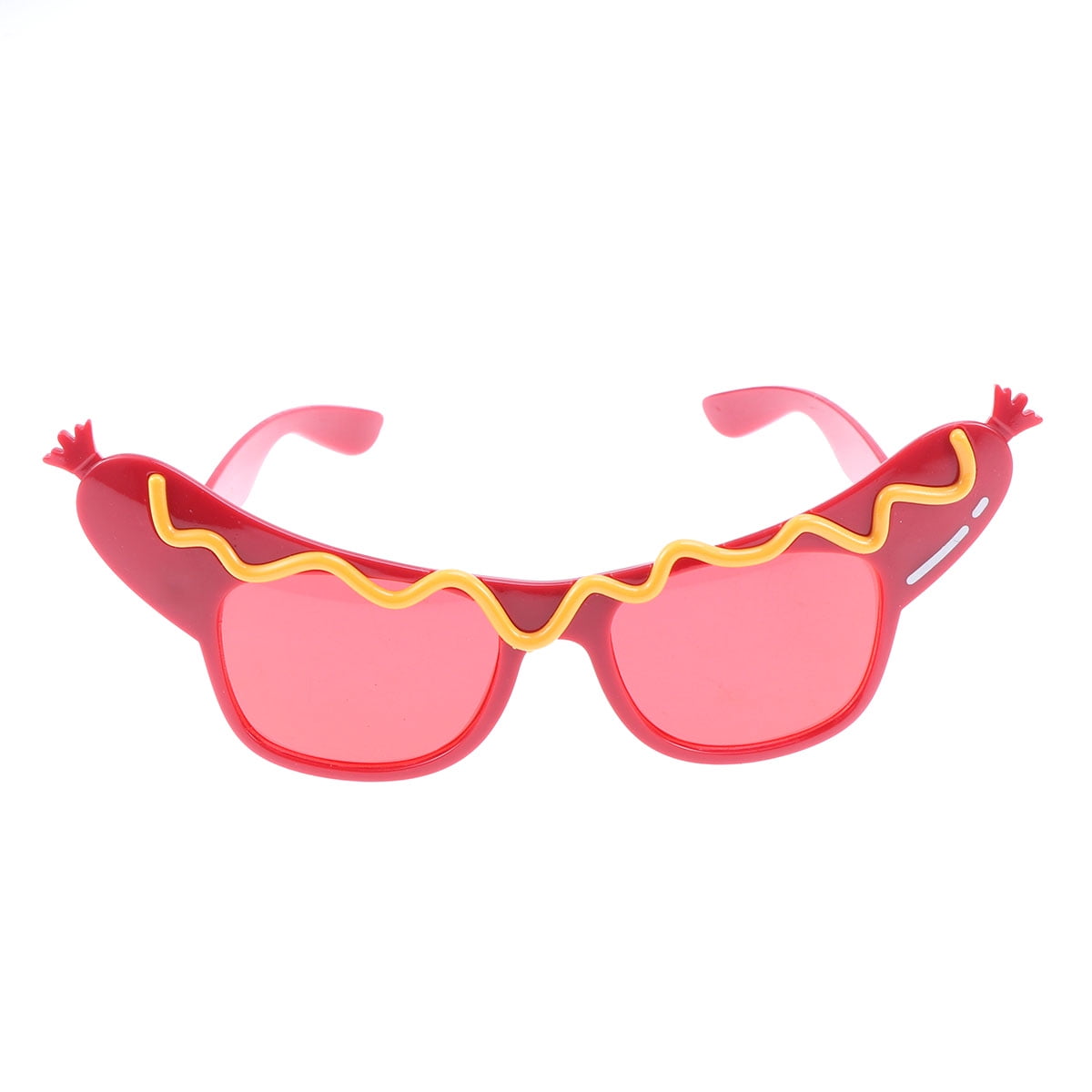 Stri Funny Dance Party Makeup Glasses Hot Dog Eyeglasses for Masquerade