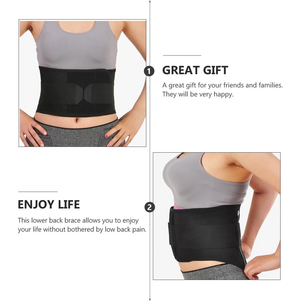 Stri Lower Back Brace for Pain Relief Adjustable Back Support Belt for