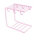 thumbnail image 2 of Eclectic Cabinet Knobs & Decor Wrought Iron Mug Rack – Black, Holds 6 Cups, Kitchen Decor 2 of 6