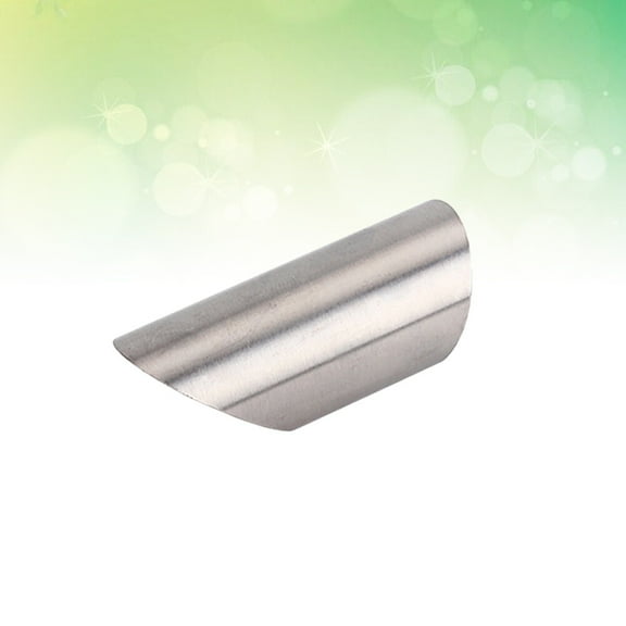 OUNONA Silver Stainless Steel Guitar Slide for Strings Producing Soft Harmonics Sounds on Electric