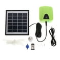 Stri Solar Charging Moving Air Bubble Aerator Aquarium Fish Tank Pond