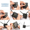 Stri WINOMO 1 Set Silent Clock Movement Kits for DIY Clock Replacement