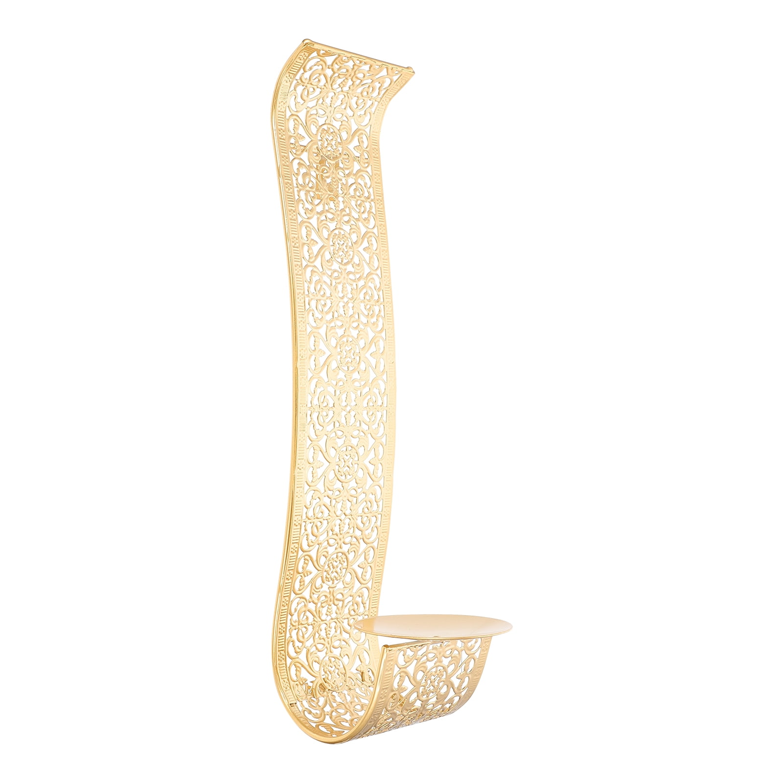 Stri Wall Sconce Candle Holder Wall Hanging Iron Candlestick Home